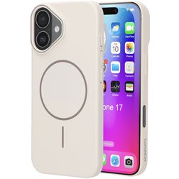 Mobiparts Slim Line iPhone 17 MagSafe Funda Plástico rígido Carcasa - Off White