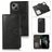 Mobigear Wallet iPhone 15 Plus Funda tipo libro 2 en 1 con carcasa extraíble Cartera - Negro