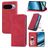 Mobigear Retro Slim Google Pixel 10 Pro XL Wallet case - Red