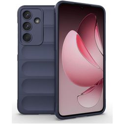 Mobigear Bumpy Samsung Galaxy S25 FE Flexible TPU Back cover - Dark Blue