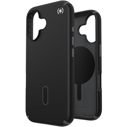 Speck Presidio2 Pro iPhone 16 MagSafe Fodral Hårdplast Skal Stötsäkert - Svart