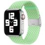 Mobigear Braided Nylon Apple Watch Strap Clamp closure - 49/46/45/44 mm - Lime