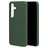 Mobiparts Samsung Galaxy S25 Silikon Etui plecki - Forest Green