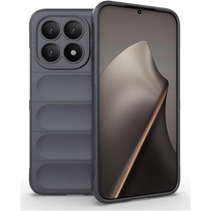 Mobigear Bumpy Xiaomi 15T Flexible TPU Back cover - Grey