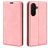 Mobigear Retro Slim Samsung Galaxy A27 Cover a libro portafoglio - Rosa