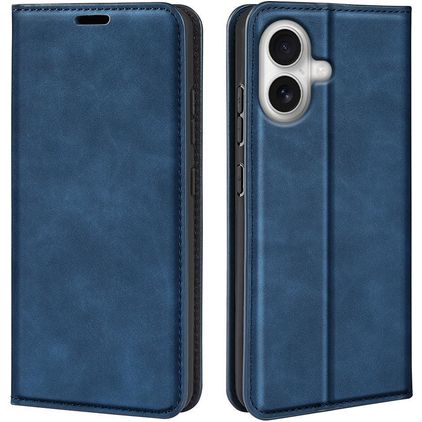 Mobigear Retro Slim iPhone 17 Wallet case - Dark Blue