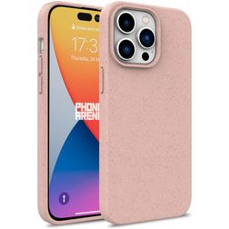 Mobigear Bio iPhone 16 Pro Ekologický materiál Zadní kryt - Růžová