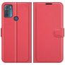 Mobigear Classic Motorola Moto G50 Cover a libro portafoglio - Rosso