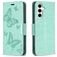 Mobigear Butterfly Samsung Galaxy S23 FE Wallet case - Green