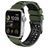 Mobigear Aero Armor Silikone Apple Watch Urrem Spændelås - 49/46/45/44 mm - Armygrøn