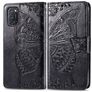 Mobigear Butterfly OPPO A52 Capa livro Carteira - Preto