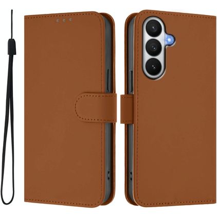 Mobigear Urban Wallet Samsung Galaxy S26 Funda tipo libro Cartera - Marrón