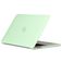 Mobigear Cream Matte MacBook Air 13 tum (2018-2020) Hårt MacBook-skal - Grön - Modell A1932 / A2179 / A2337