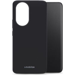 Mobilize Rubber Gelly HONOR 200 Fleksibel TPU Bagsidecover - Sort