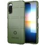 Mobigear Rugged Shield Sony Xperia 10 III Flexibel TPU Skal Stötsäkert - Grön