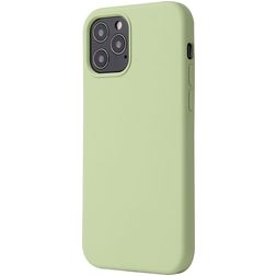 Mobigear Rubber Touch iPhone 12 Mini Silikon Zadní kryt - Pastelově zelená