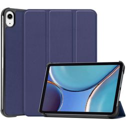Mobigear Tri-Fold iPad Mini 6 (2021) Etui z klapką - Ciemnoniebieski