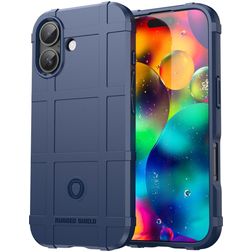 Mobigear Rugged Shield iPhone 17 Flexible TPU Back cover Shockproof - Blue
