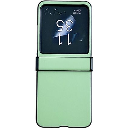 Mobigear Excellent Motorola Razr 40 Ultra Funda Plástico rígido Carcasa - Verde menta