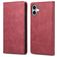 Mobigear Wallet iPhone 16 Plus Etui z klapką typu portfel - Czerwony
