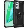 Mobigear Armor Ring OnePlus 9 Pro Hardcase Back cover Antiurto con anello - Nero