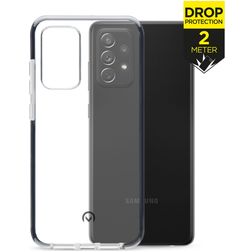 Mobilize Shatterproof Samsung Galaxy A72 Plástico rígido Capa traseira Antichoque - Transparente / Preto