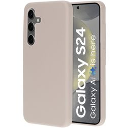 Mobiparts Samsung Galaxy S24 Silicona Carcasa - Soft Salmon