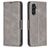 Mobigear Excellent Samsung Galaxy A56 Wallet case - Grey