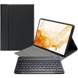 Mobilize Detachable Bluetooth Keyboard Samsung Galaxy Tab S7 QWERTZ Keyboard Wallet case - Black