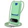 Mobigear Lanyard Card Google Pixel 11 Pro XL Silicone Case with lanyard and Card Holder - Green