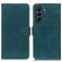 Mobigear Croco Samsung Galaxy S21 FE Capa livro Carteira - Verde