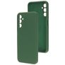 Mobiparts Samsung Galaxy A14 Silicone Back cover - Forest Green