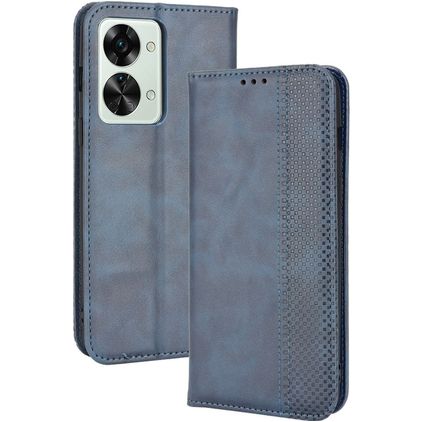 Mobigear Sensation OnePlus Nord 2T 5G Funda tipo libro Cartera - Azul