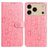 Mobigear Flowers iPhone 17 Pro Max Cover a libro portafoglio - Rosa