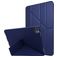Mobigear Origami iPad Pro 11 polegadas (2024) Capa livro - Azul escuro