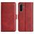 Mobigear Slim Magnet Samsung Galaxy A36 Plånboksfodral med sedelfack - Röd