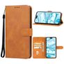 Mobigear Wallet iPhone 16 Funda tipo libro Cartera - Marrón