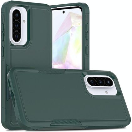 Mobigear Heavy Armor Samsung Galaxy A56 Fodral Hårdplast Skal Stötsäkert - Grön