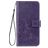 Mobigear Clover Samsung Galaxy A21s Lompakkokotelo + Setelitasku - Violetti