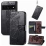 Mobigear Butterfly Google Pixel 7 Pro Funda tipo libro Cartera - Negro