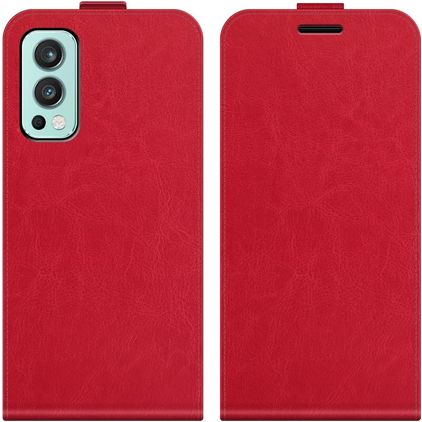 Mobigear OnePlus Nord 2 Flipfodral - Röd