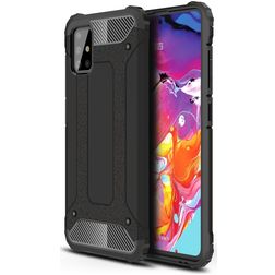 Mobigear Outdoor Samsung Galaxy A51 Hardcase Back cover Antiurto - Nero