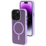 Mobiparts Hardcover iPhone 14 Pro MagSafe Hard Case Back cover - Satin Lila