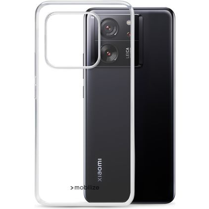 Mobilize Gelly Transparente Xiaomi 13T TPU flexível Capa traseira - Transparente