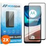 Mobigear Premium Motorola Moto G42 Glas Skærmbeskytter - Case Friendly - Sort (2-pak)