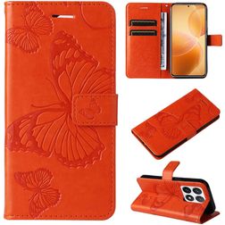 Mobigear Butterfly Xiaomi 14T Pro Etui z klapką typu portfel - Pomarańczowy