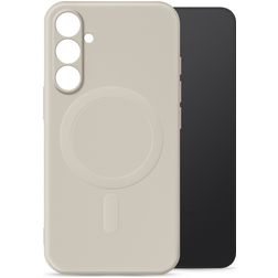 My Style Protective Flex Samsung Galaxy S26 Plus MagSafe Elastyczne TPU Etui plecki - Antique White