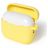 Mobigear Colors Funda Silicona flexible para Apple AirPods Pro 3 - Amarillo