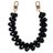 Mobigear Heart Cordón para móvil universal ajustable Plástico rígido - Deep Black