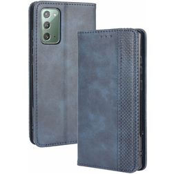 Mobigear Sensation Samsung Galaxy S20 FE Cover a libro portafoglio - Blu